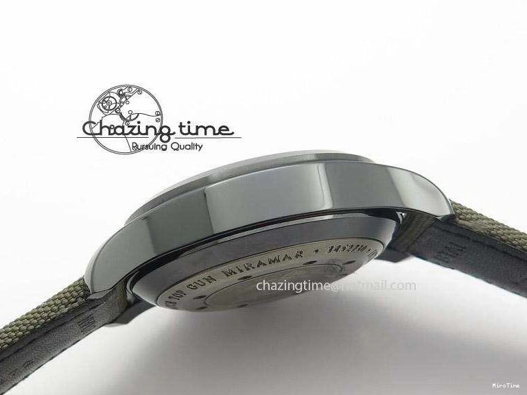 MIROTIME 0401 Pilot Top Gun Miramar IWC388002 ZF 1:1 Best Edition Ceramic Case On Nylon Strap A Practical 7345